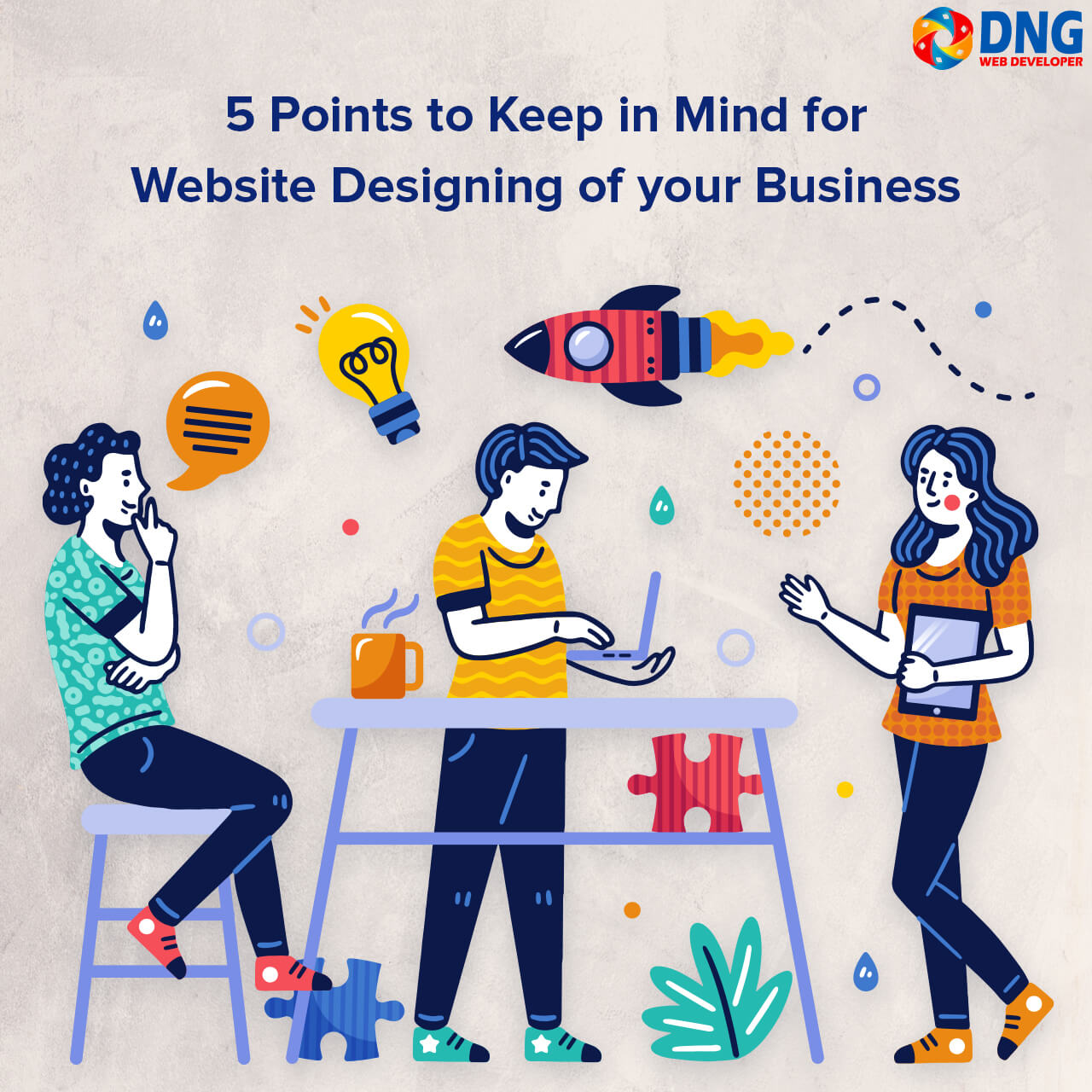 Point to keep in mind for website designing