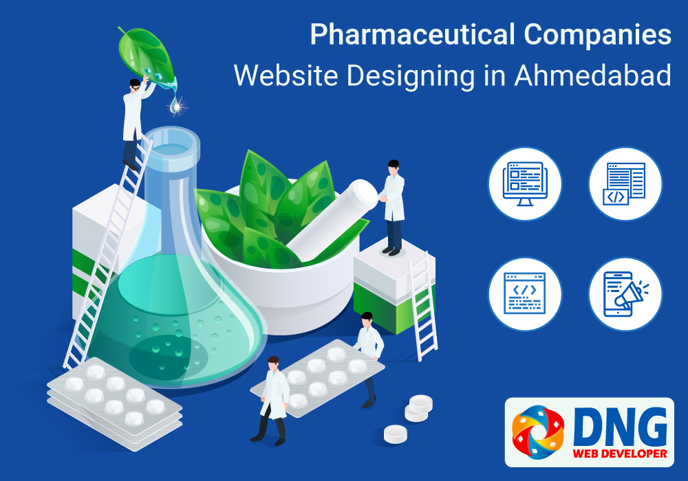 Pharmaceutical companies website designing