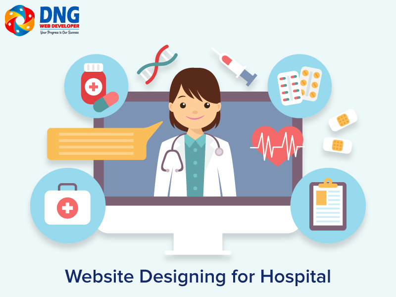 website designing for hospitals
