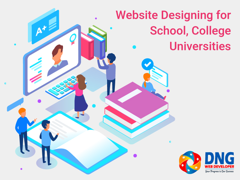 website designing for school, college and universities
