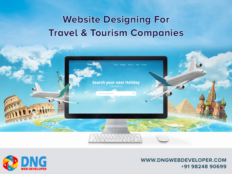 website designing for travel and tourism companies