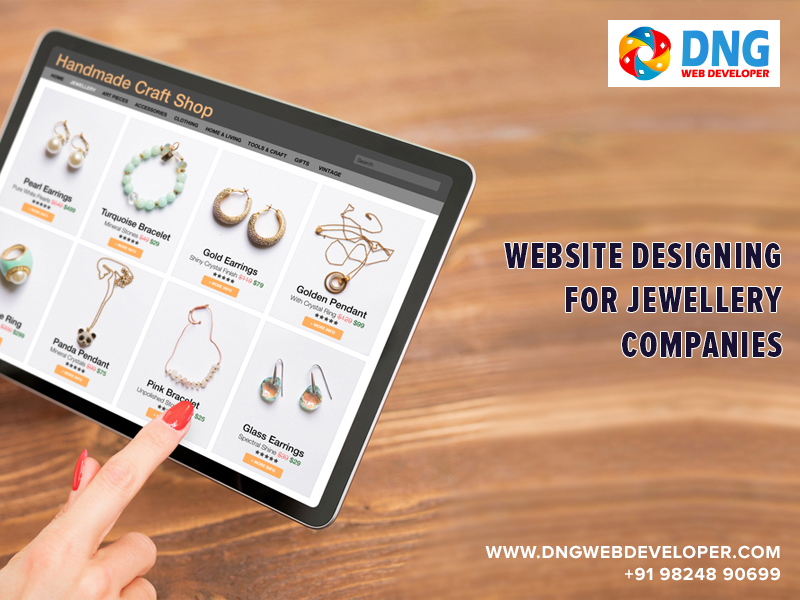 Jewellery Companies Website Designing