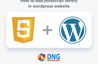 javascript library in wordpress website