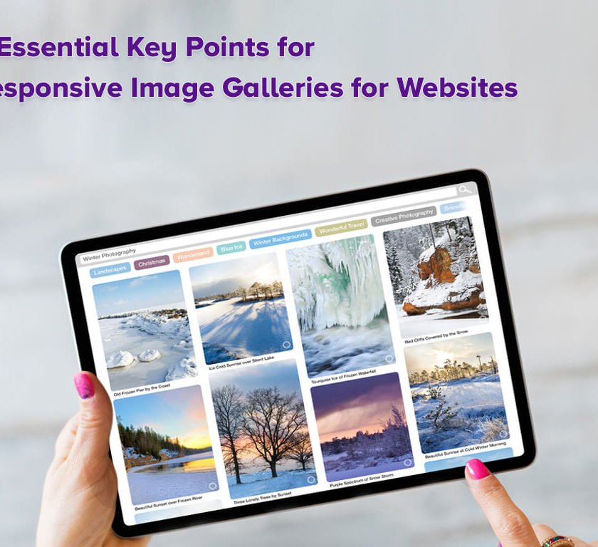 Responsive Image Galleries for Websites