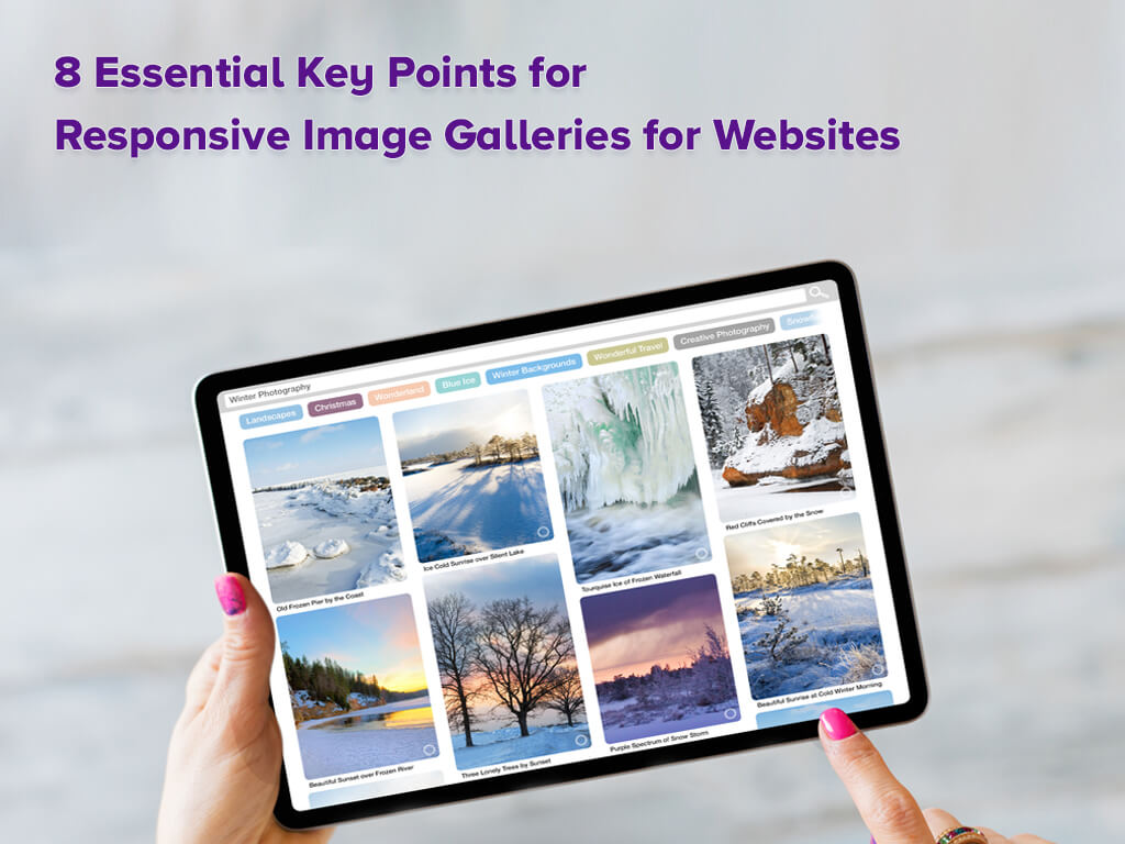Responsive Image Galleries for Websites