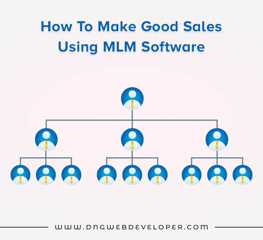Good Sales Using MLM software
