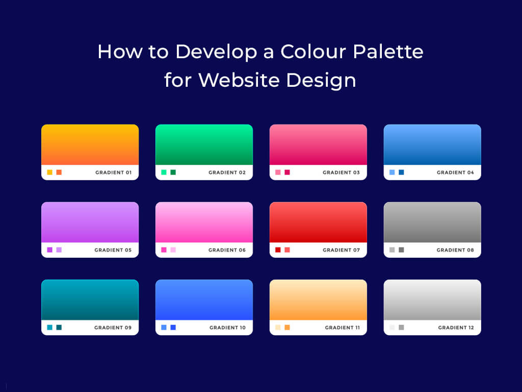Colour Palette for Website Design