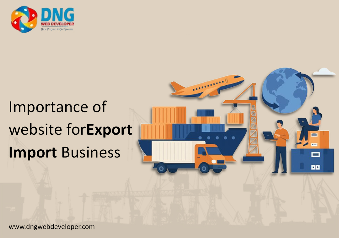 Importance of Website for Export Import Business