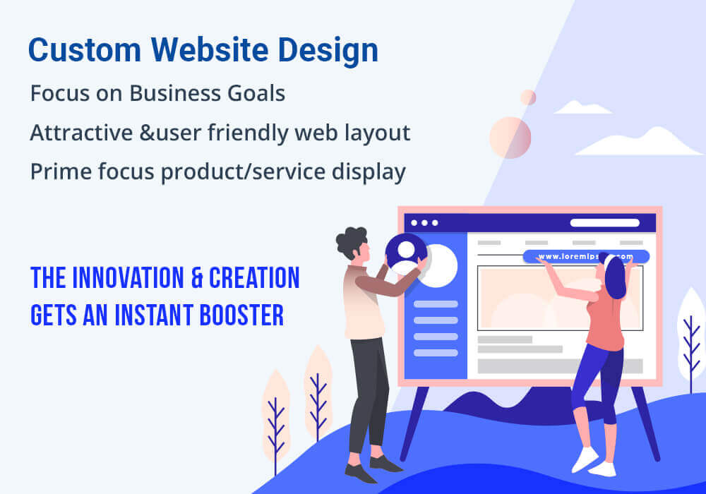 Customized Website Designing Services