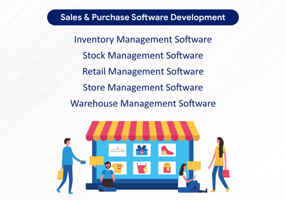 Sales purchase software development in Ahmedabad India