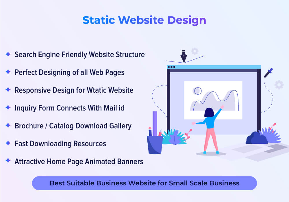 Static Website Design Ahmedabad