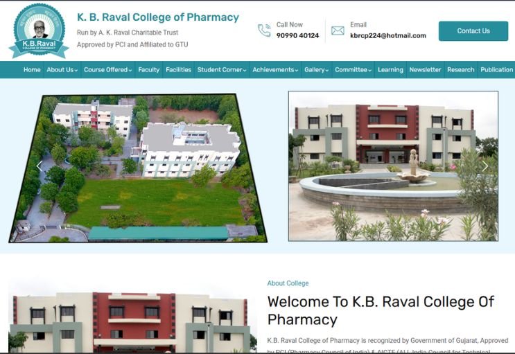 KBRTEC website screenshot 1 - homepage of professional website