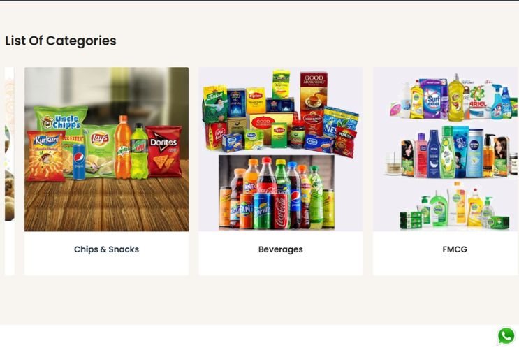 Vinsi International website screenshot 2 - inner page of professional website